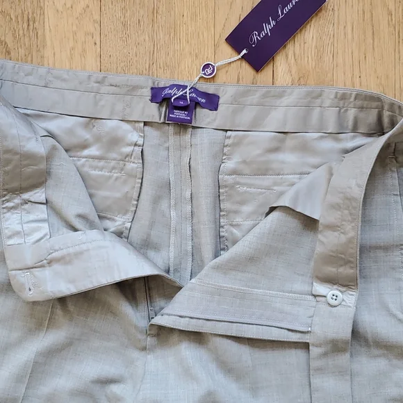 NWT Ralph Lauren purple label trousers 14 - Picture 4 of 10